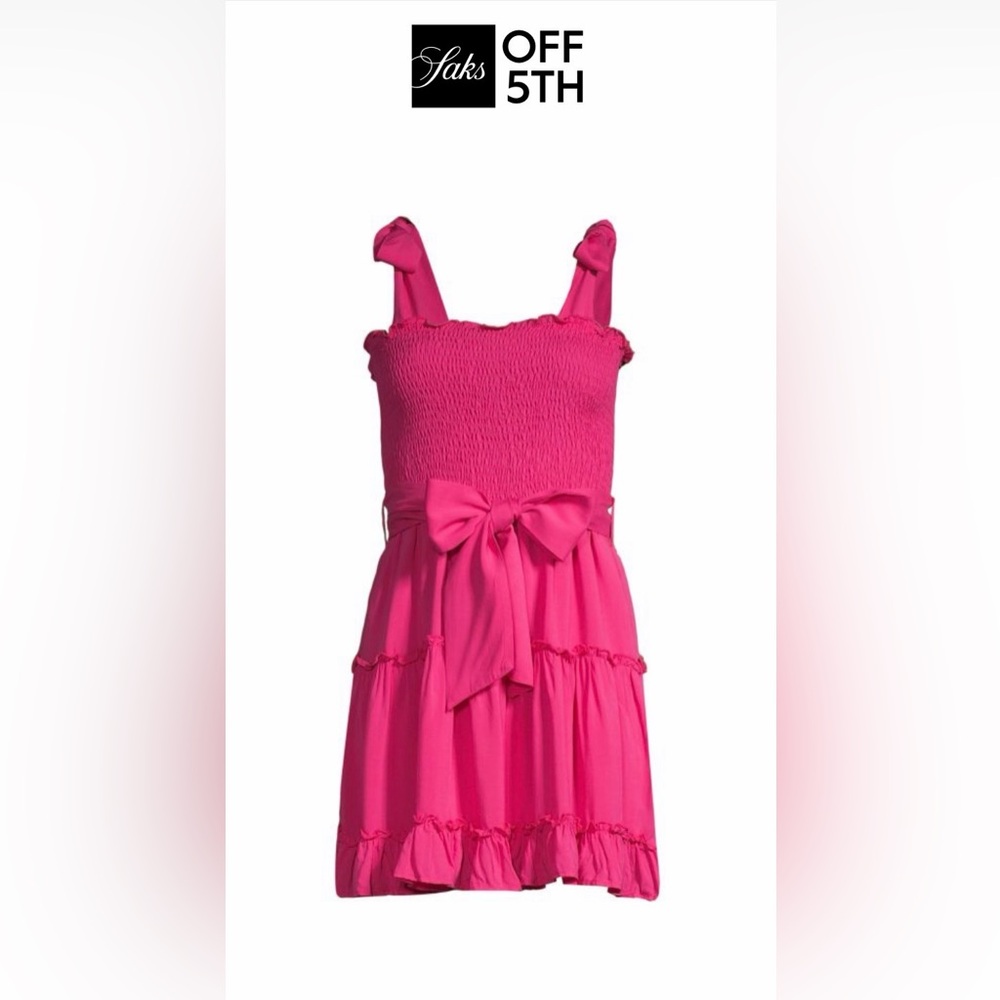 Smocked Mini Tiered Dress - Picture 3 of 4